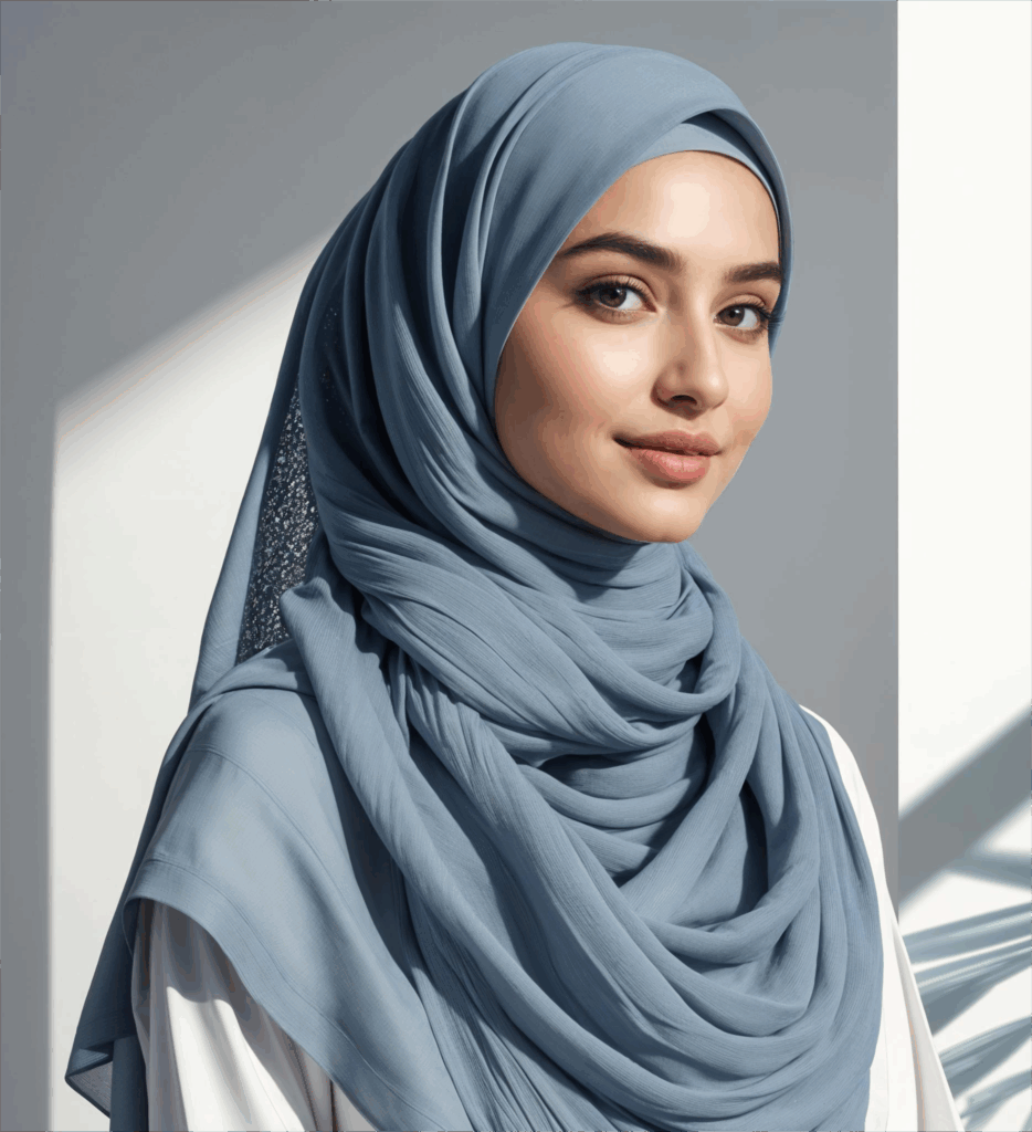 Blue Hijab